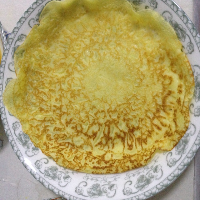 葱花鸡蛋饼
