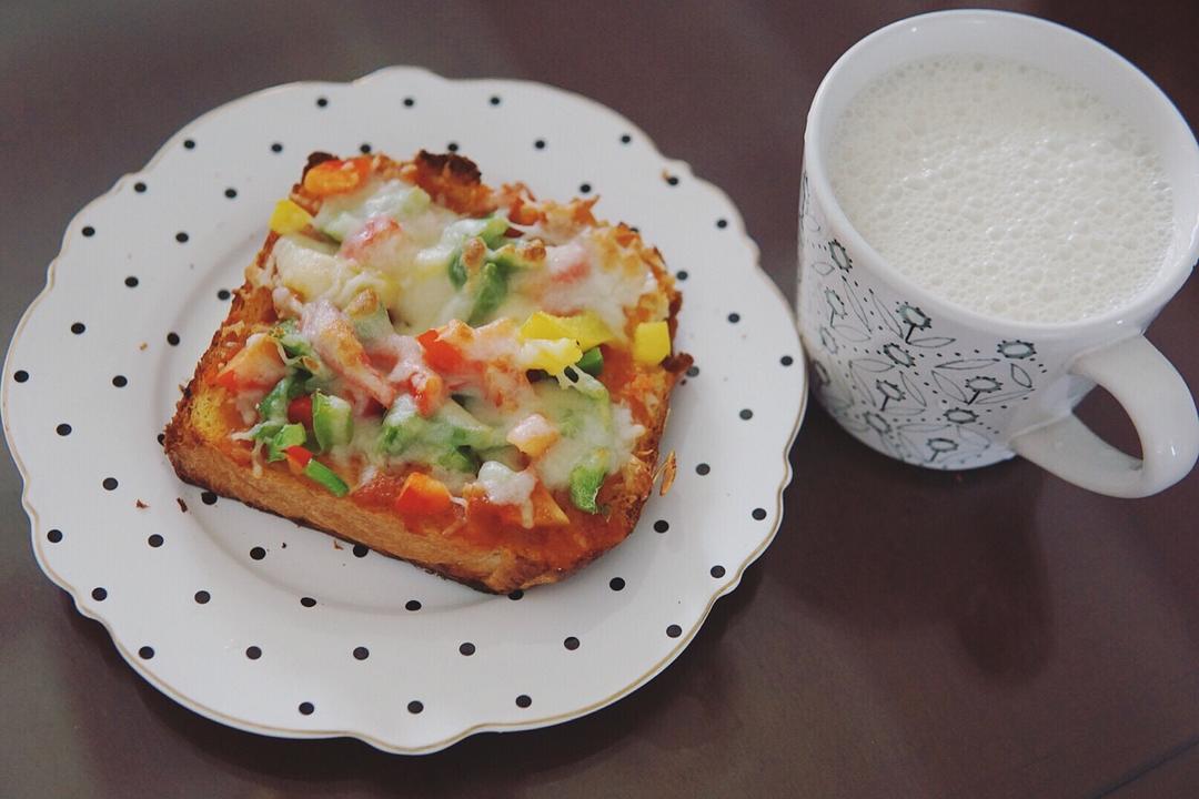 小美出品 田园风披萨pizza