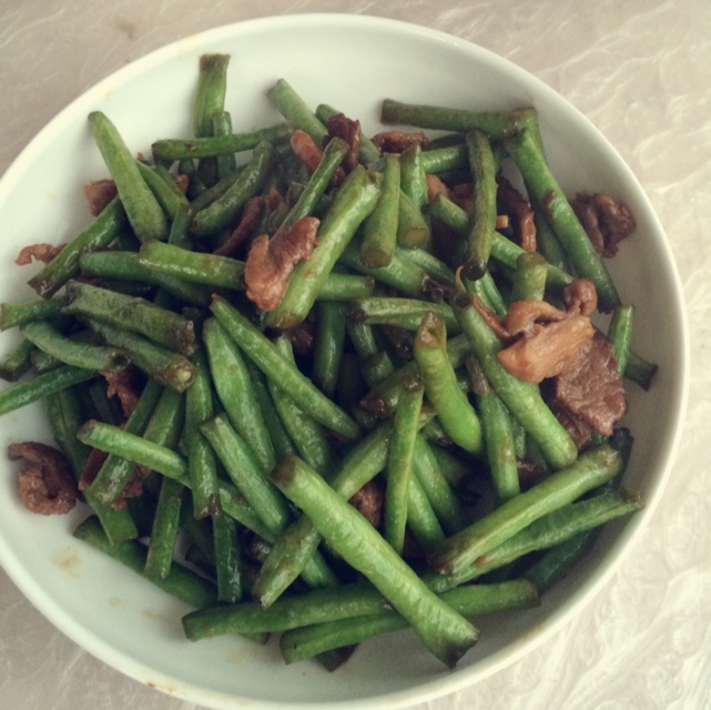 四季豆炒肉