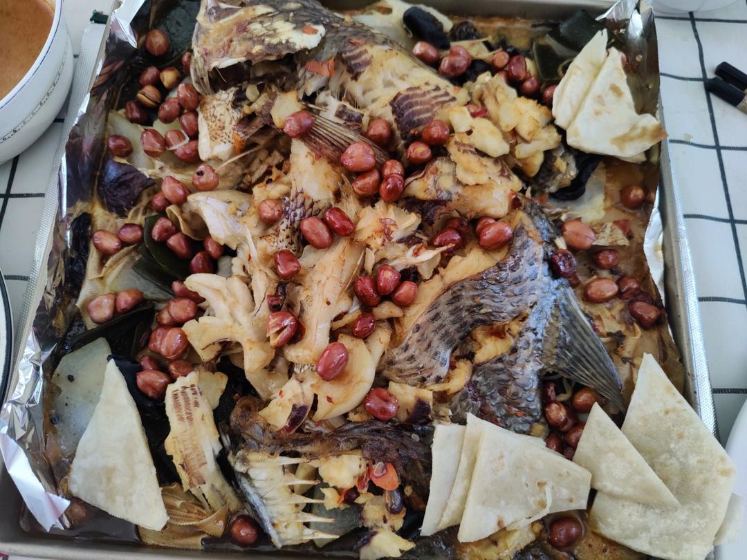 鱼头泡饼的泡饼～超简单，超好吃
