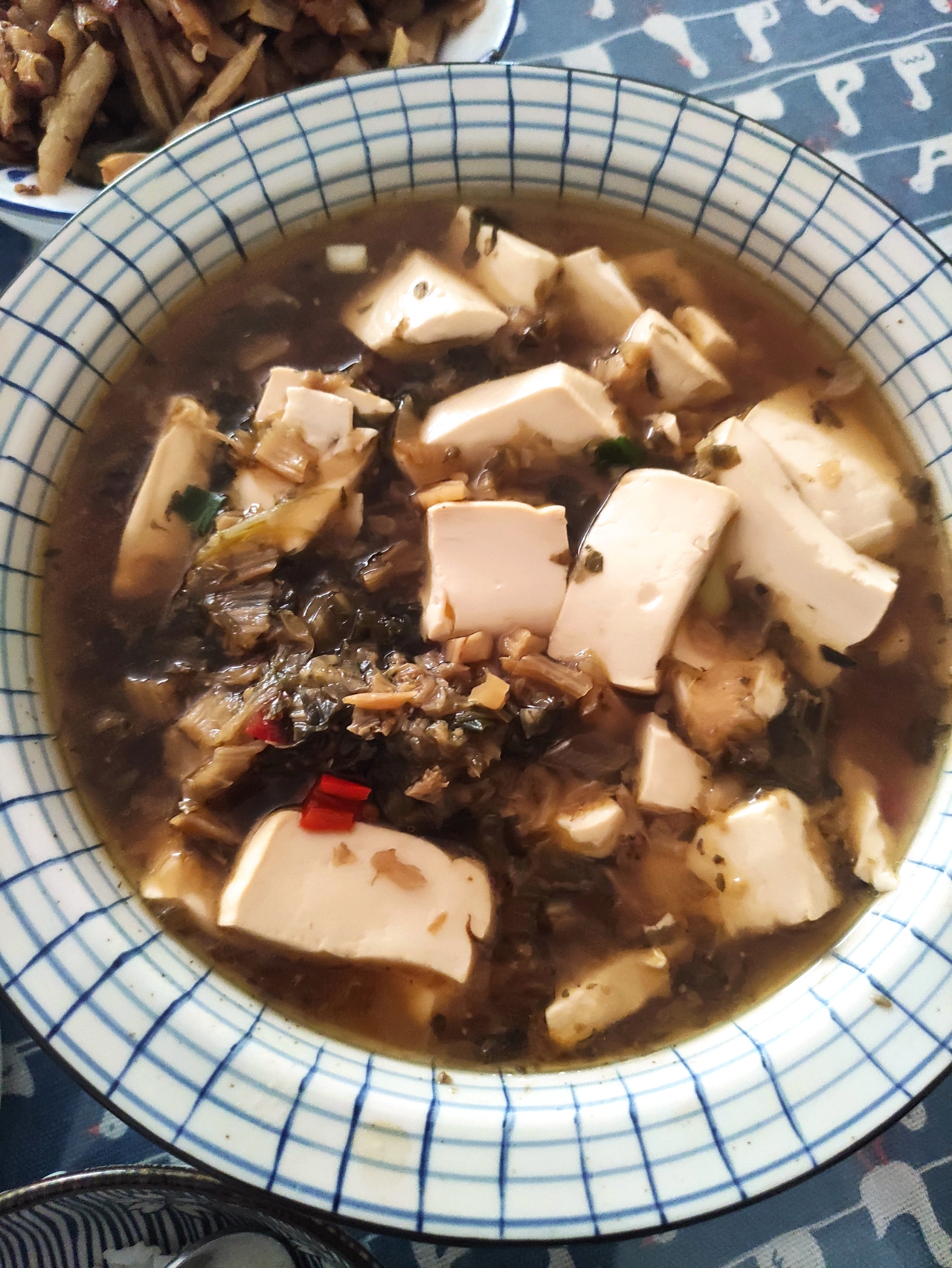 简单好喝的酸菜豆腐汤