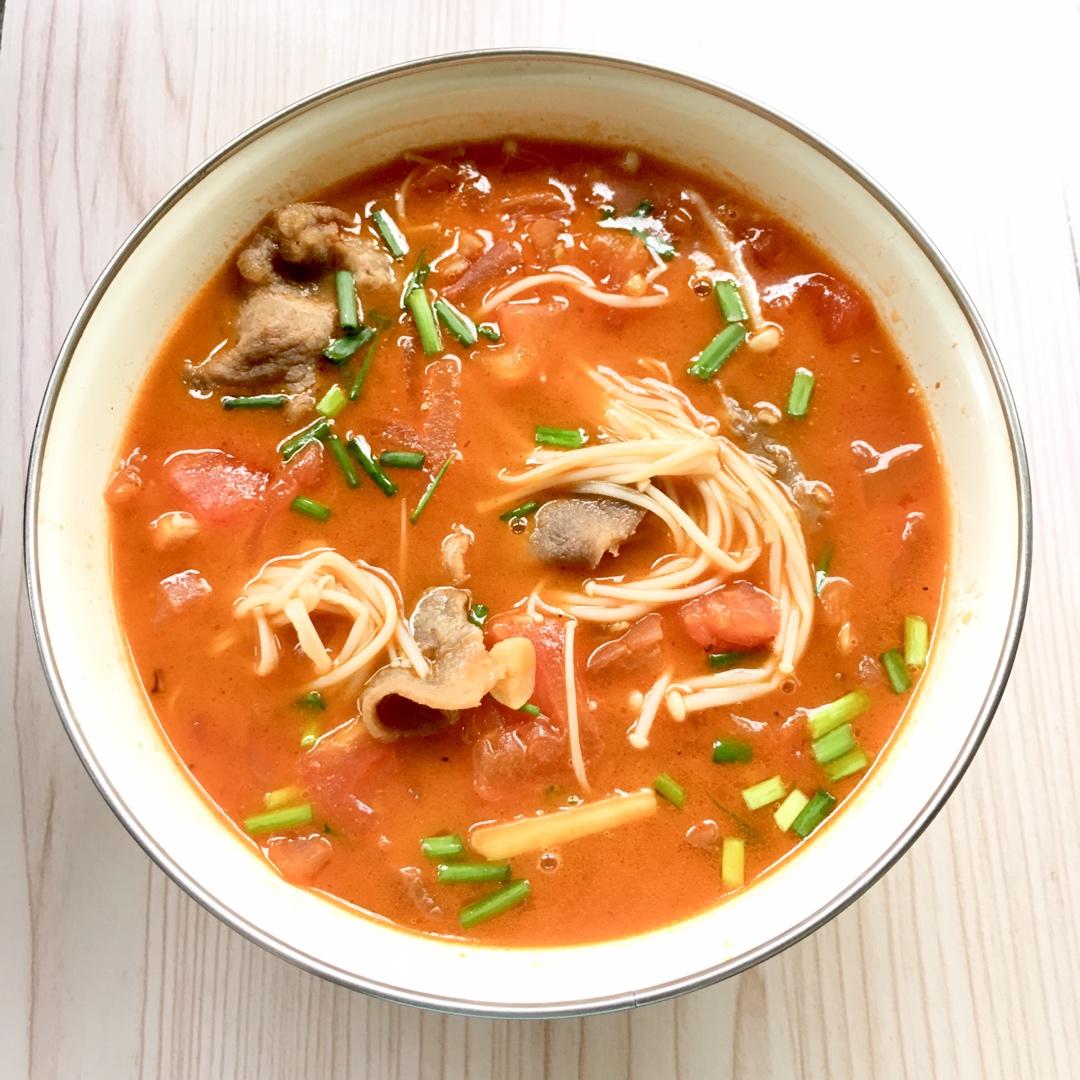 番茄肥牛汤
