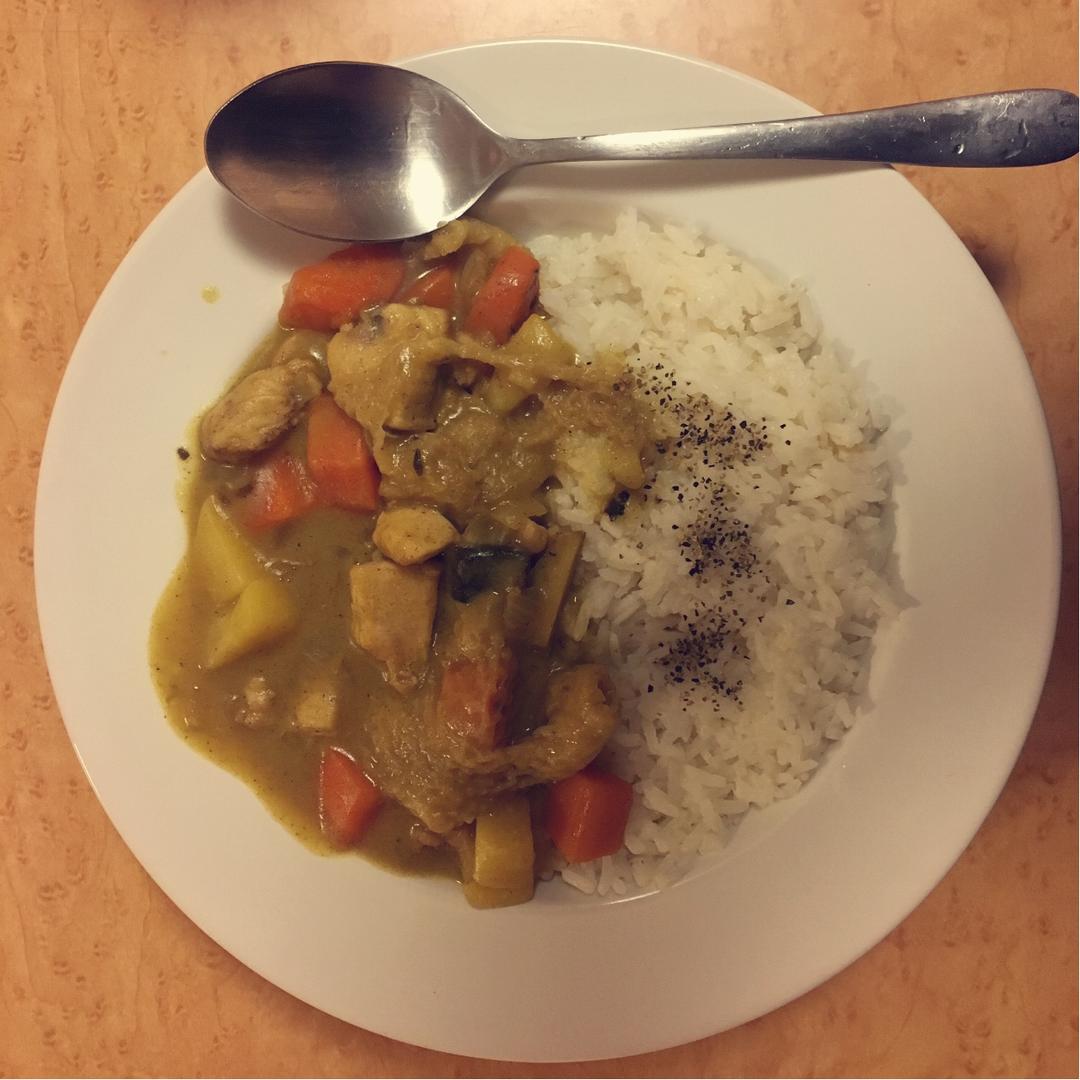 咖喱鸡饭