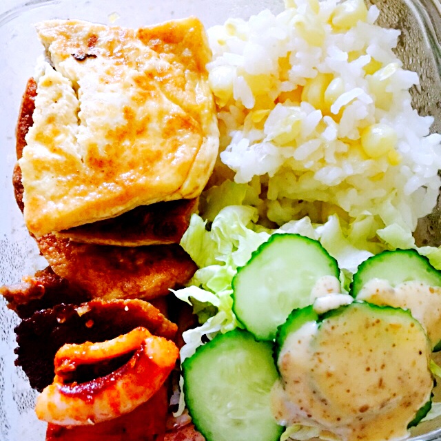 大笨小宝做的午餐便当