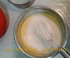 轻乳酪蛋糕（6寸超详细版）的做法 步骤5
