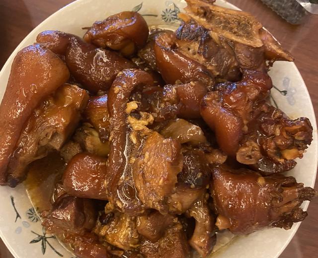 超级美味的猪手的做法