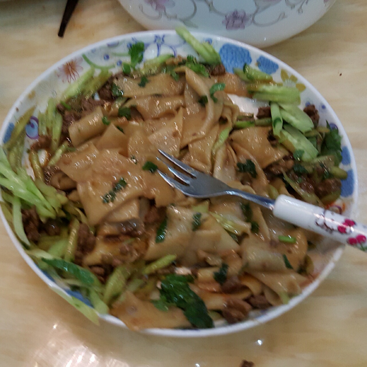 拽面