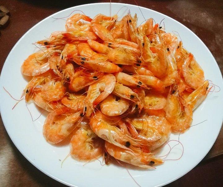 烤虾干