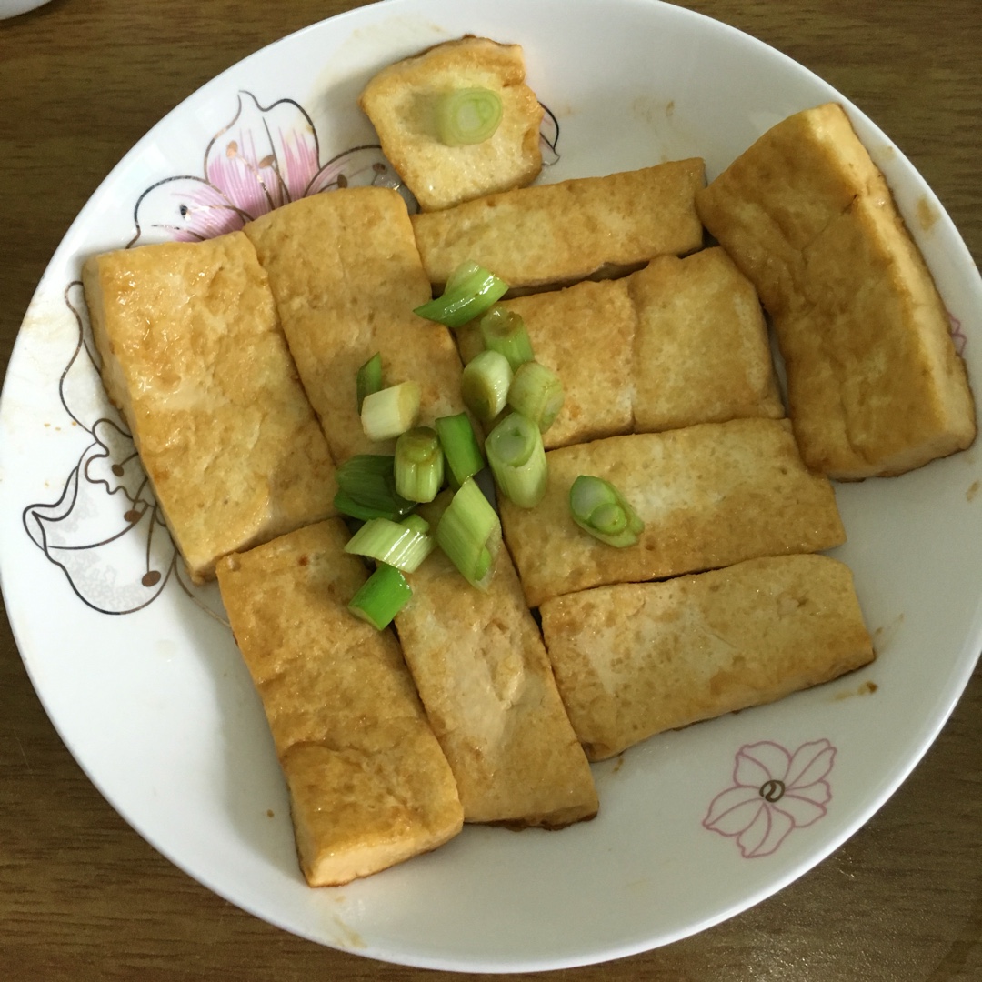 蚝油嫩豆腐