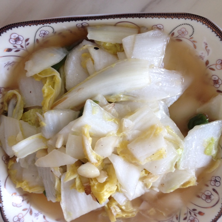 食物本身的味道—清炒白菜
