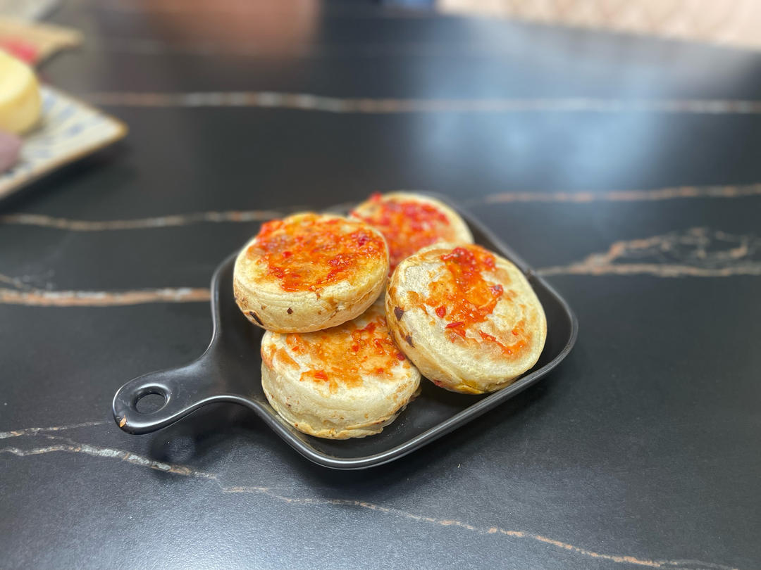 在家也能吃到鸡蛋堡