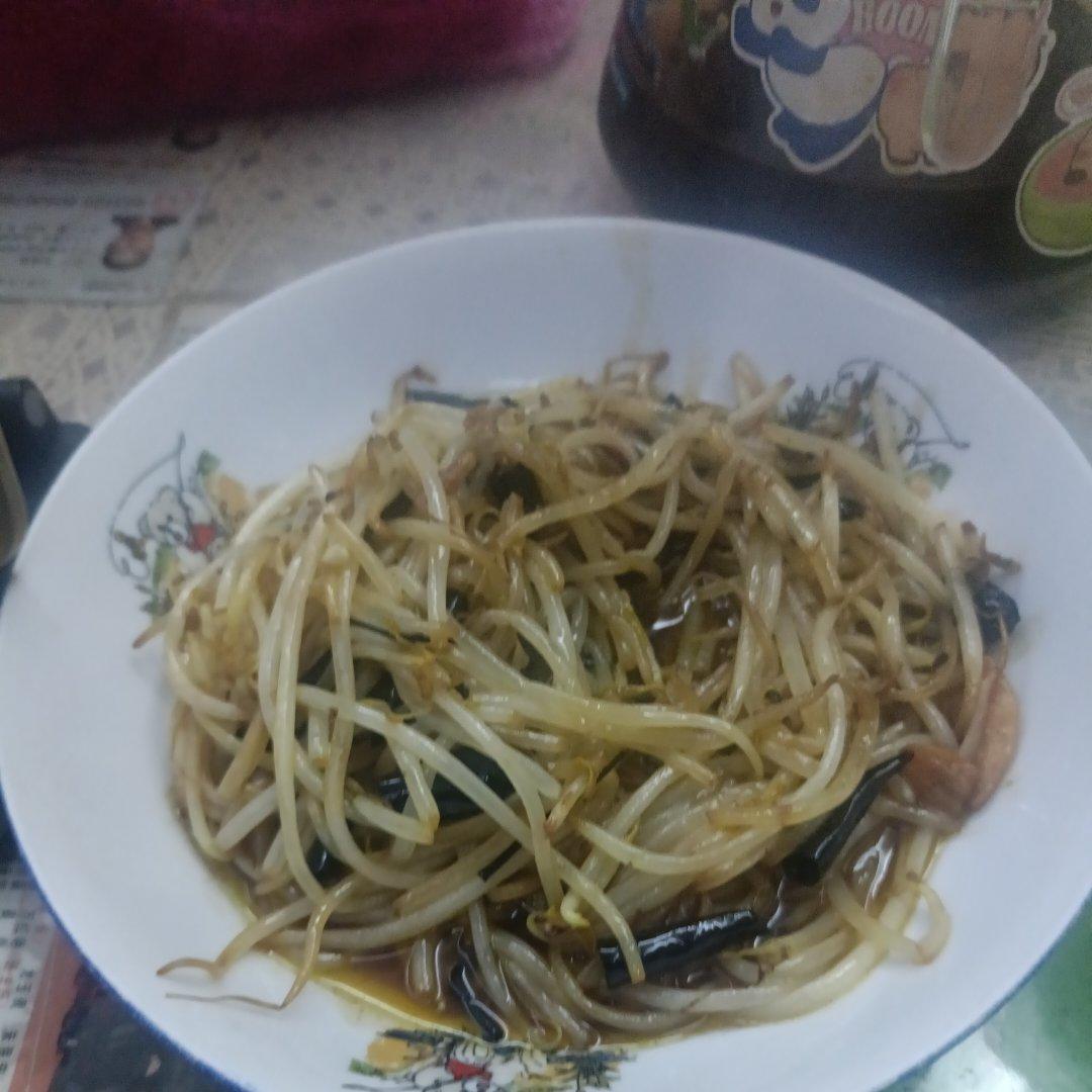 酸辣脆爽的炒豆芽