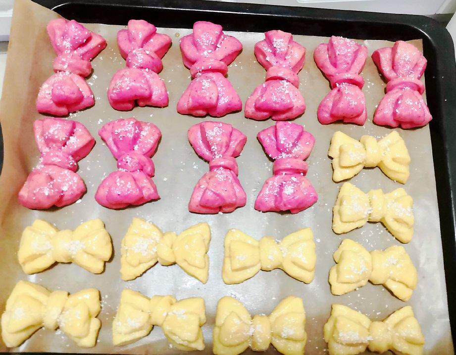 🎀新手友好—老阿姨的少女心蝴蝶结面包（多图详细）