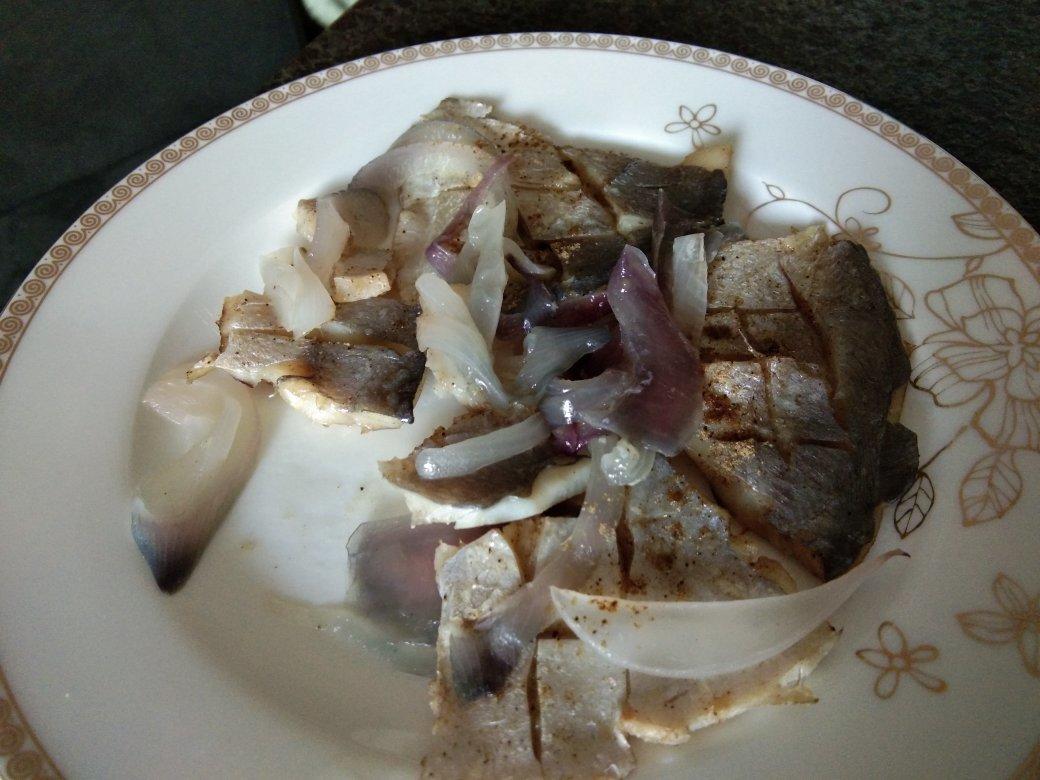 烤鲳鱼