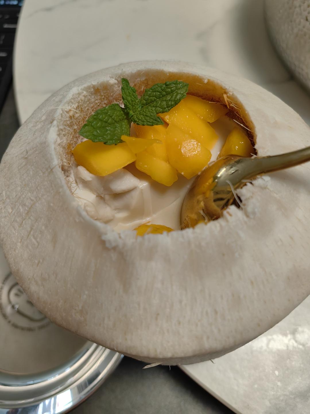想要做出完美的嫩滑椰子冻🥥记住这个比例就对了
