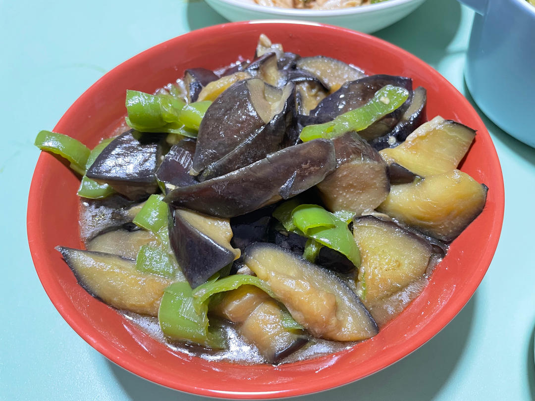 茄子🍆炒青椒