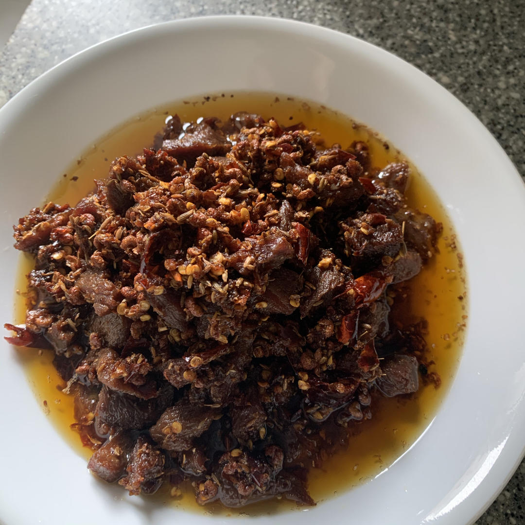 冷吃牛肉（麻辣牛肉）