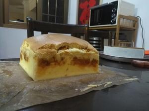 原味/芝士/咸蛋黄肉松古早蛋糕的做法 步骤10