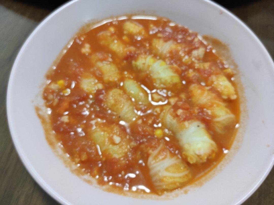 鲜虾娃娃菜卷