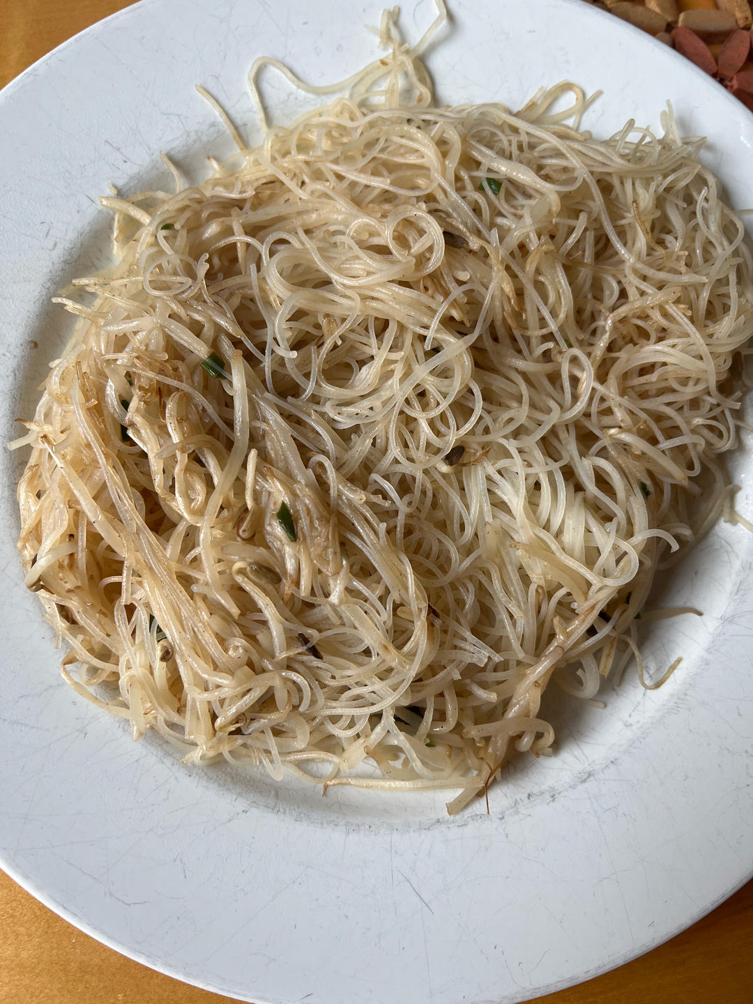 豆芽炒粉