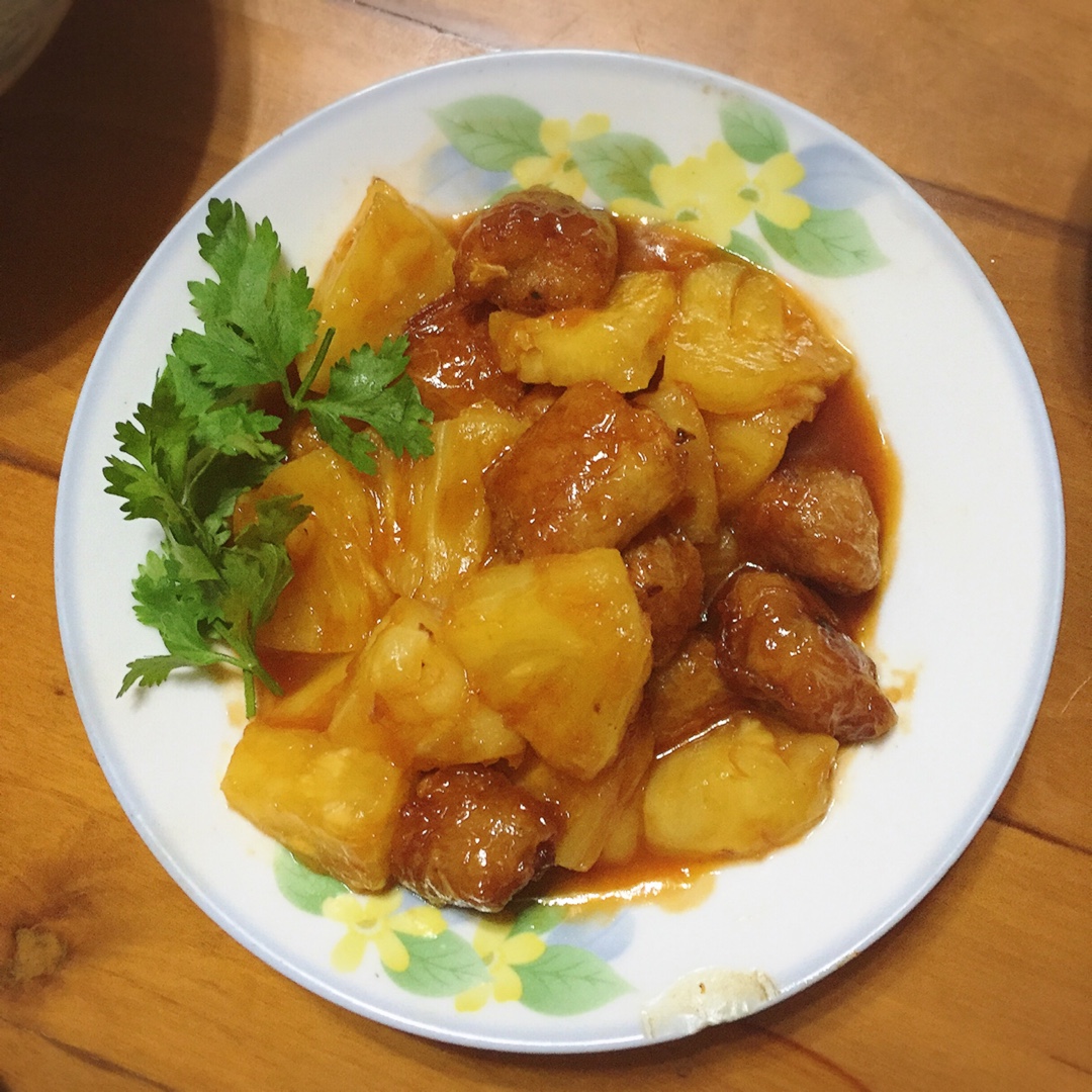 菠萝咕噜肉