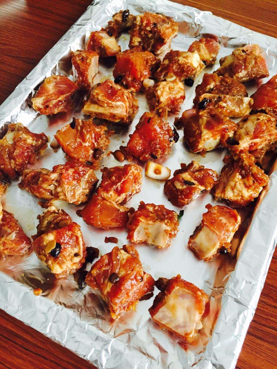 锡纸烤排骨