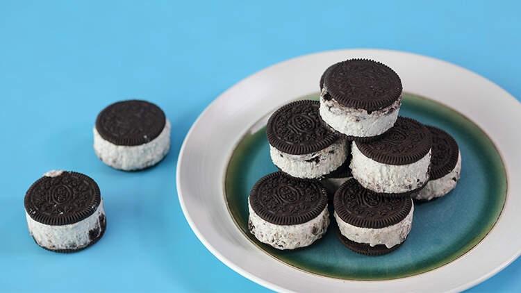 奥利奥冰淇淋三明治