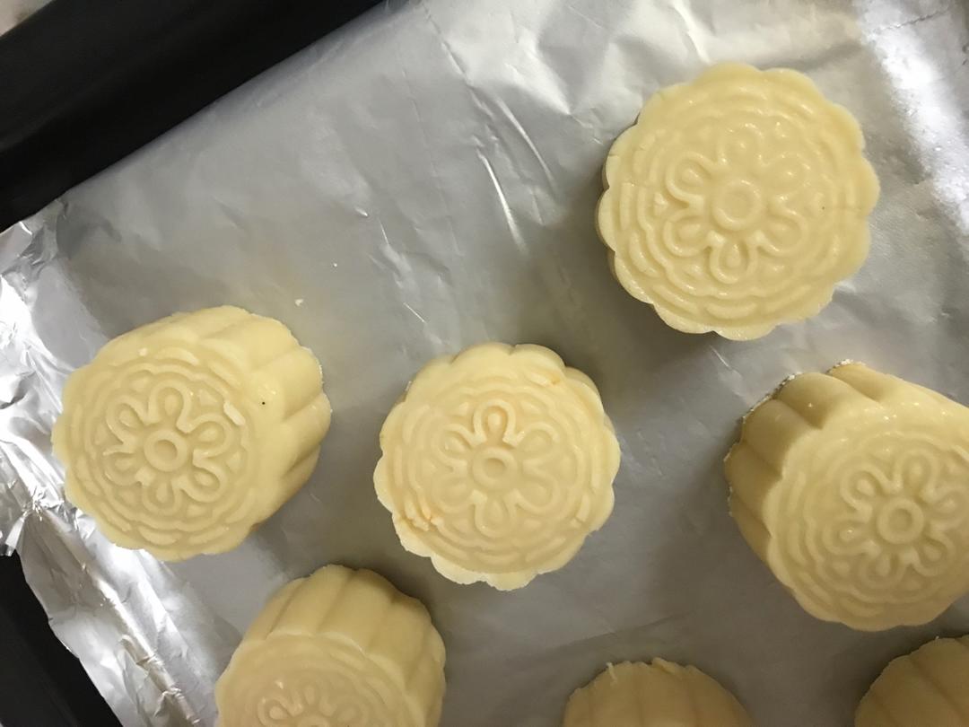 流心奶黄月饼（无吉士粉/转化糖浆版本）【曼食慢语】