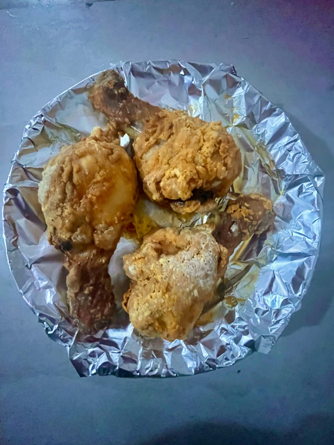 黄金脆皮炸鸡腿（空气炸锅版）“咔吃～唔～”
