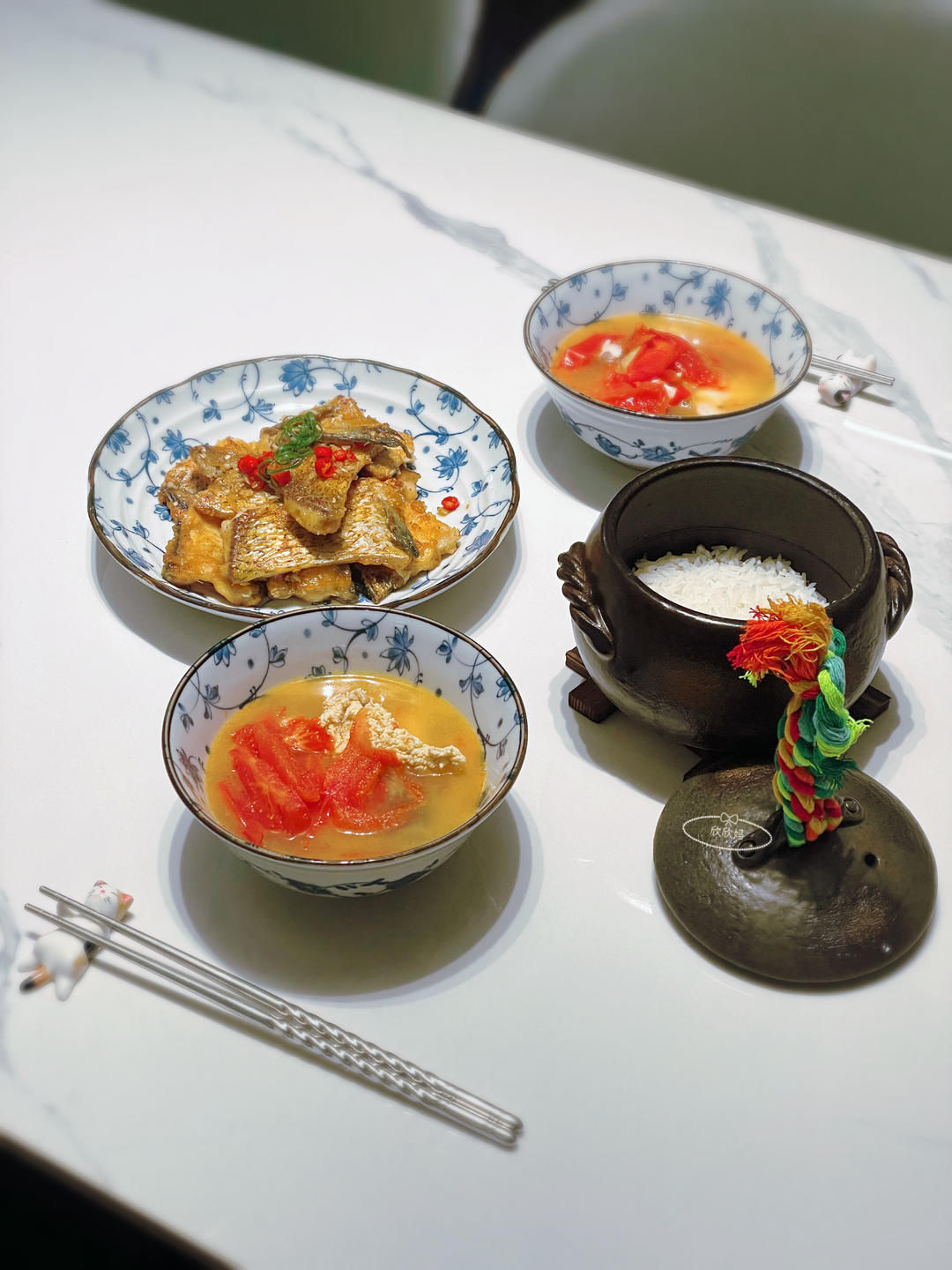 家的美食每餐