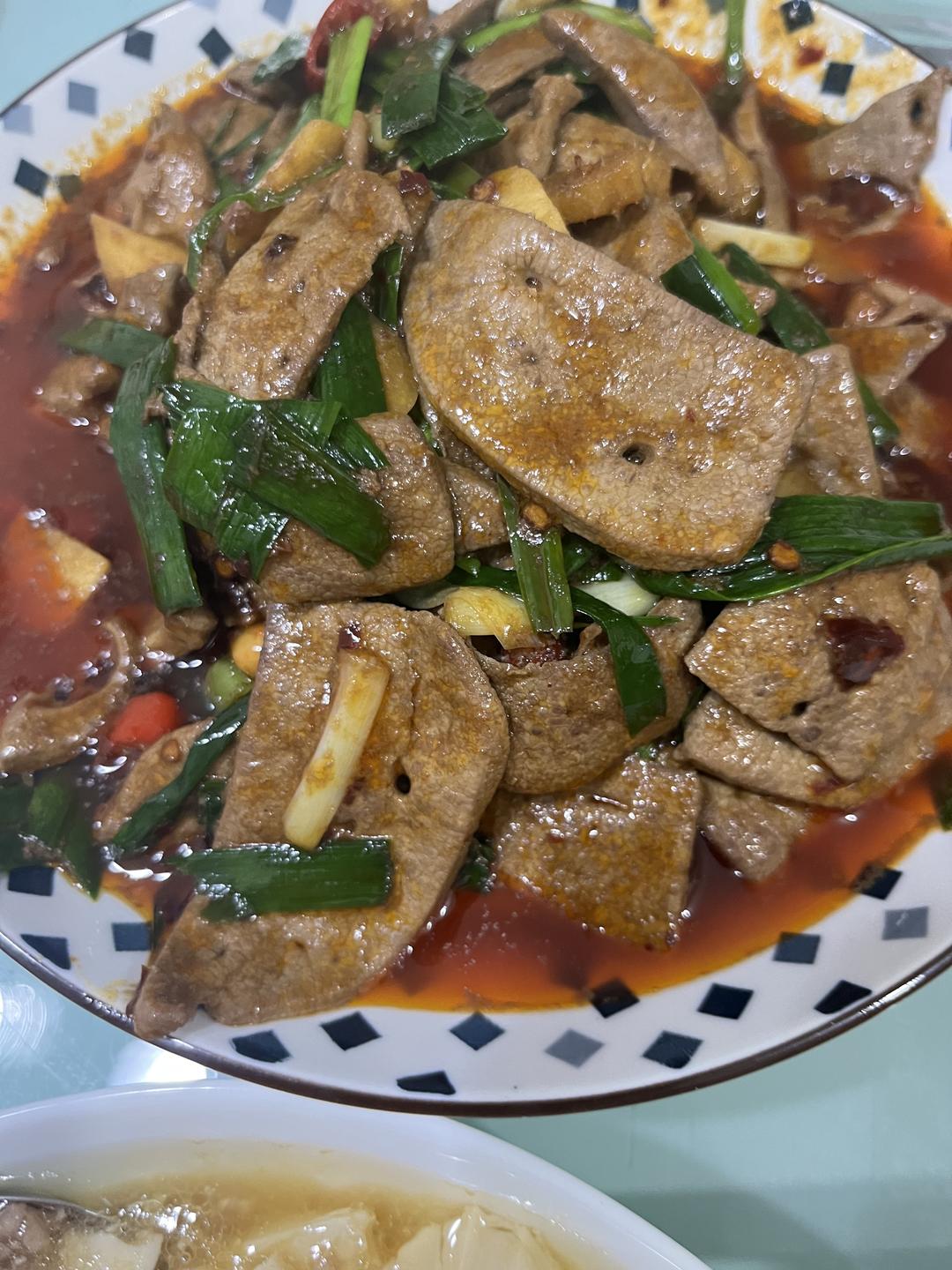 嫩炒猪肝