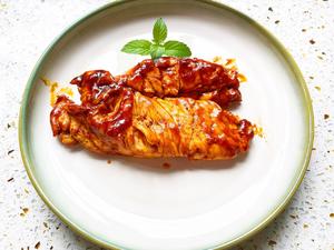韩式香煎鸡胸肉的做法 步骤7