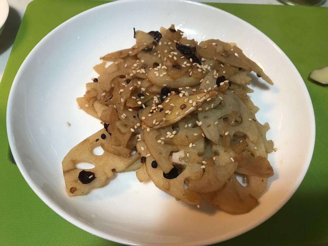 干锅麻辣藕