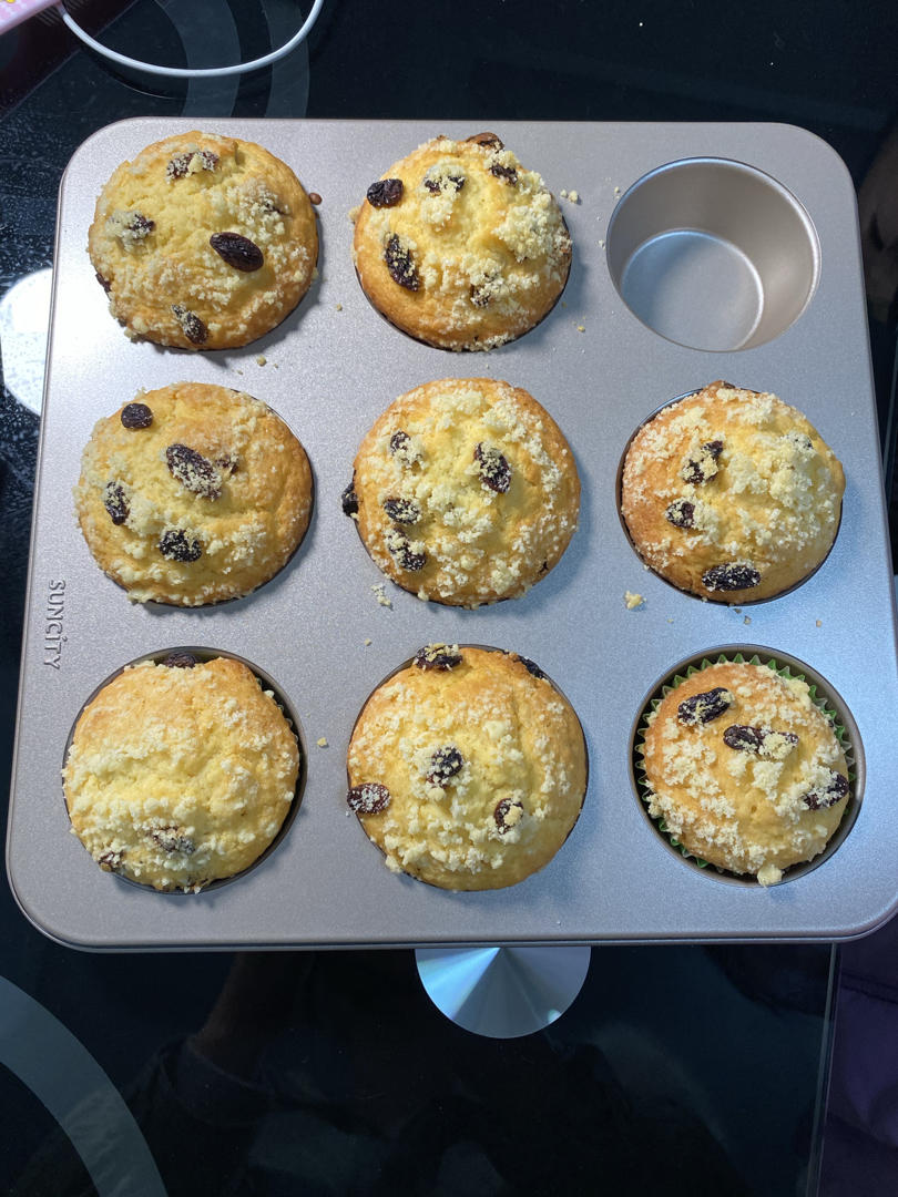 会爆浆的蓝莓玛芬蛋糕