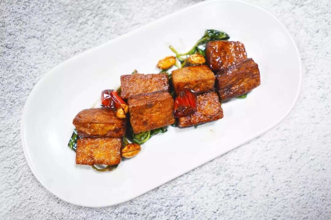 用可乐做的三杯豆腐的做法