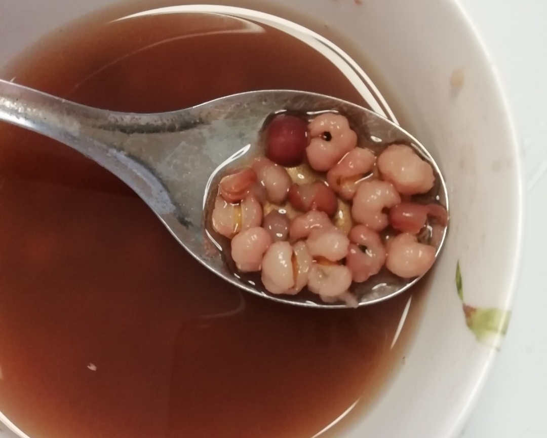压力锅薏米红豆汤
