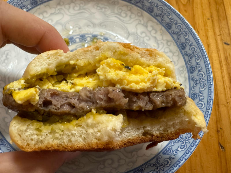 纯奶手撕吐司的做法 步骤1