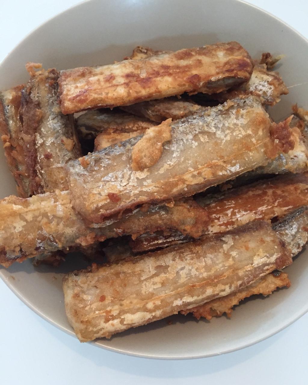 sammieniu做的干炸带鱼