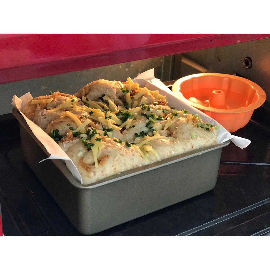 波兰酵种全麦肉松小排包