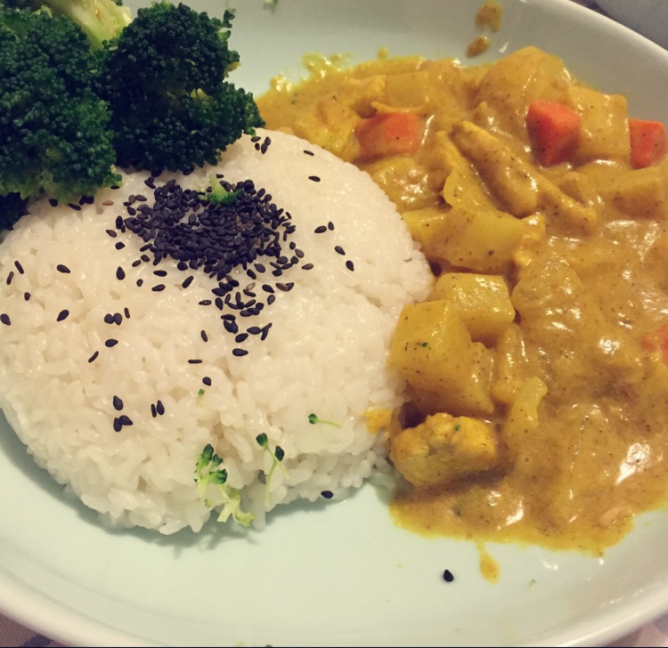 咖喱鸡饭