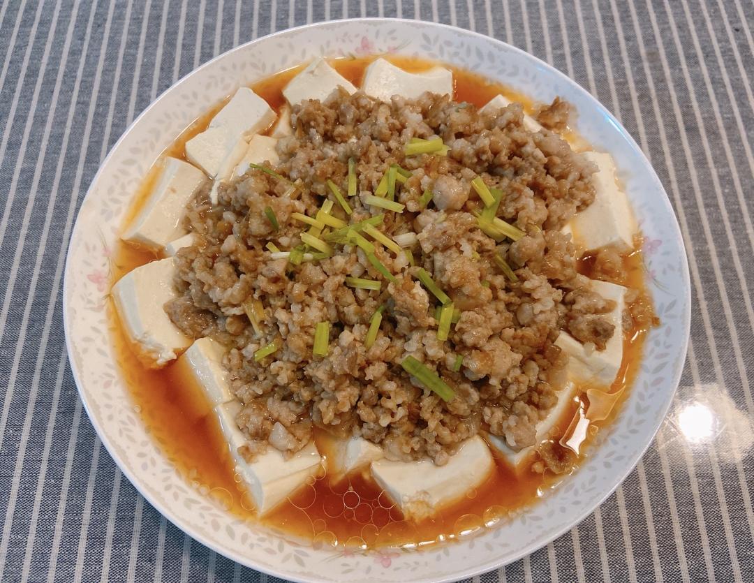 肉末蒸豆腐