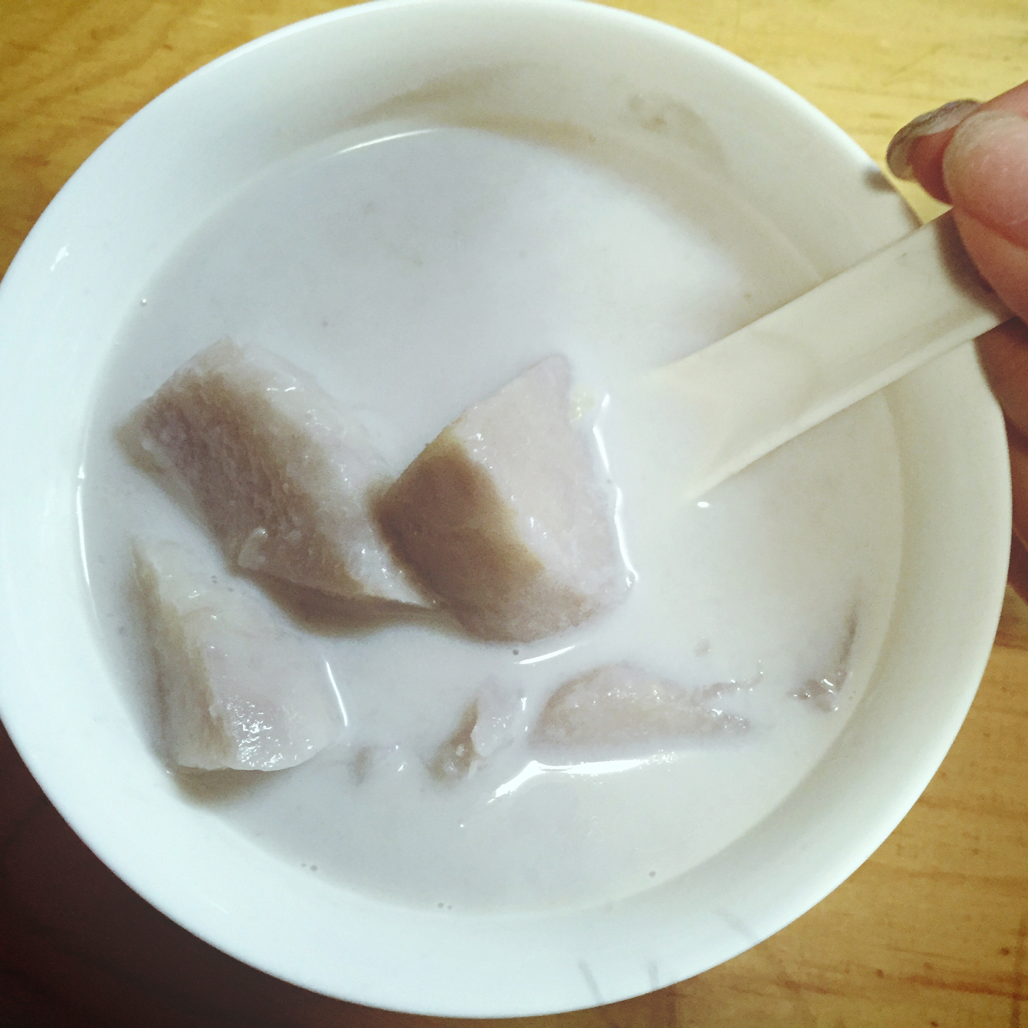 奶香芋头糖水