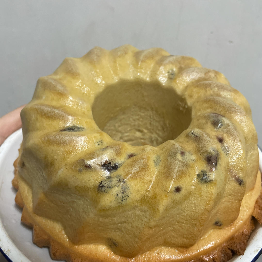 普通面粉古早蛋糕～不用温度计也可以做成功