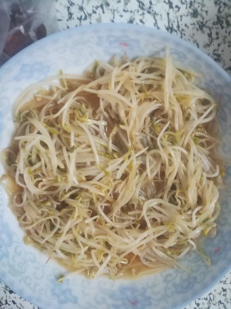 清炒豆芽