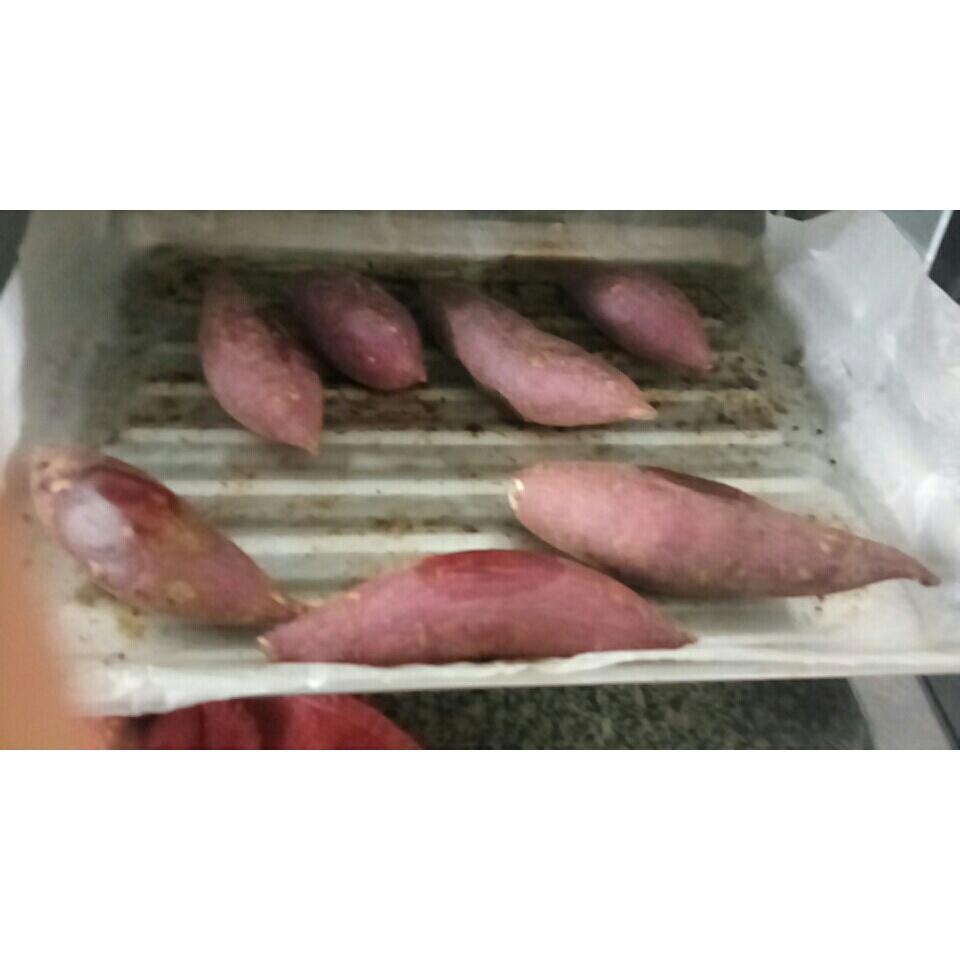 烤地瓜（烤箱初试）