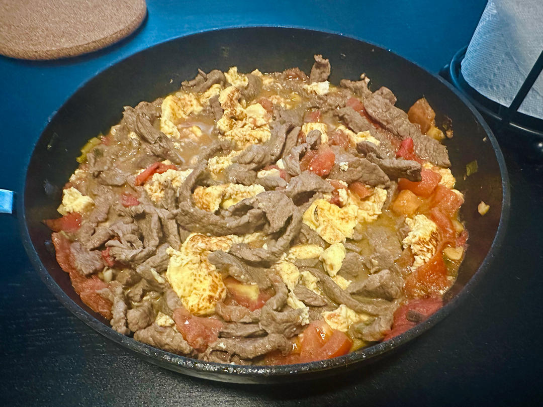 酸甜浓郁～超开胃🔥番茄滑蛋牛肉饭