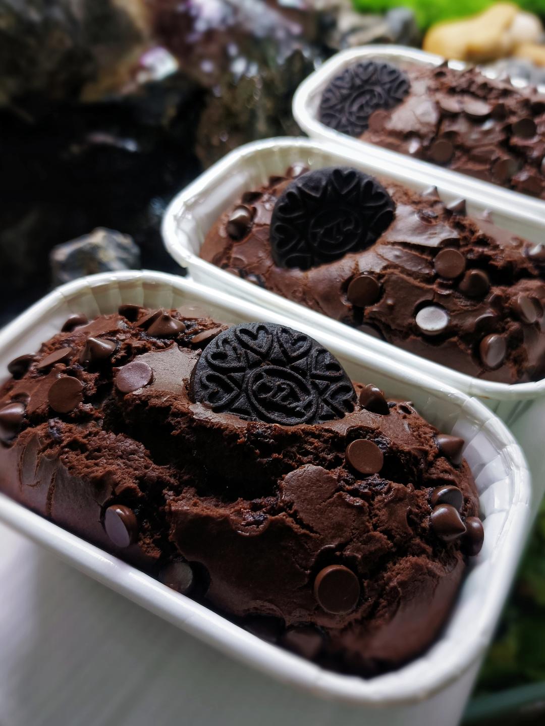 在家做巧克力蘑菇头麦芬蛋糕🍫