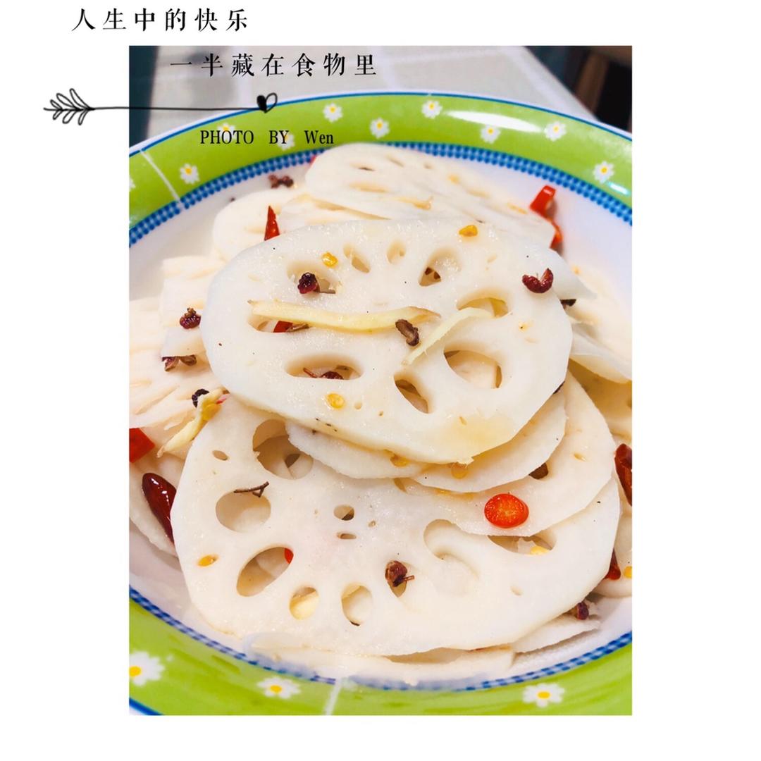 凉拌莲菜