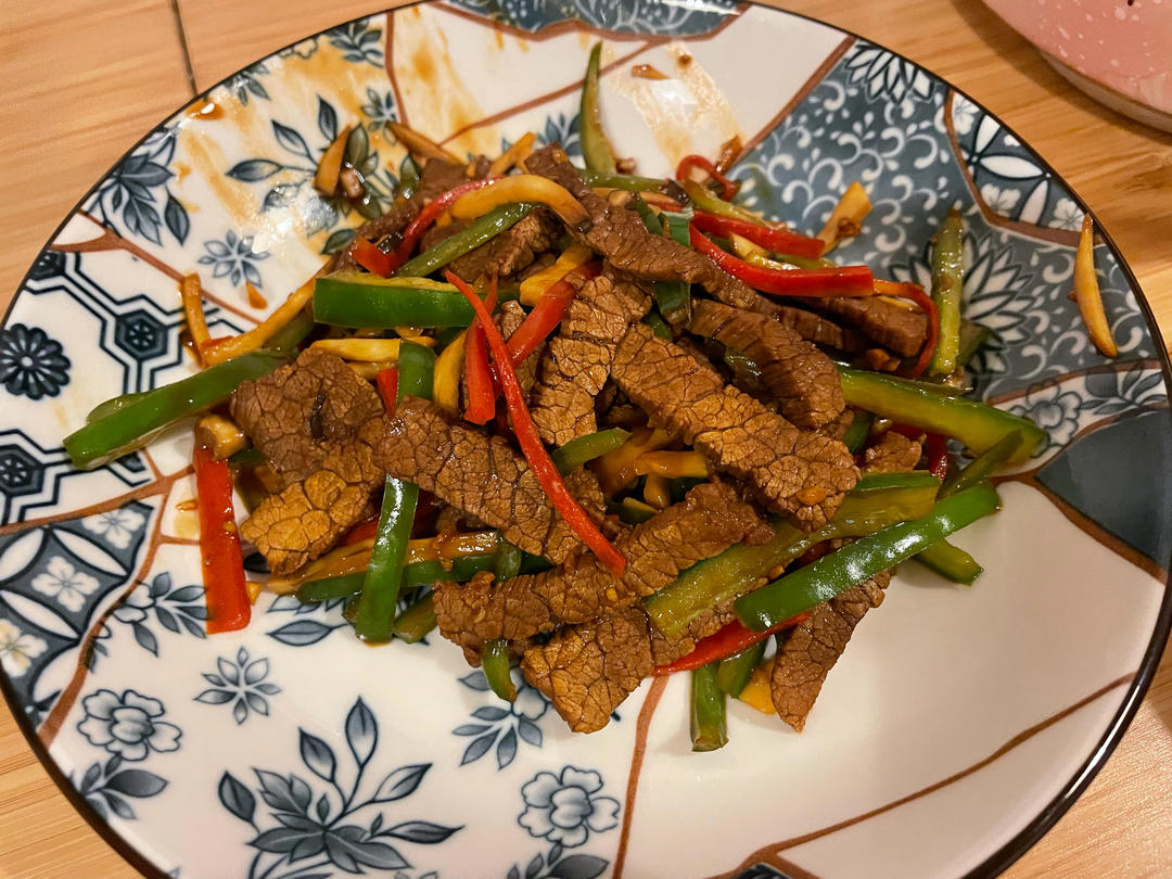 好吃到停不下来的爆炒牛肉丝