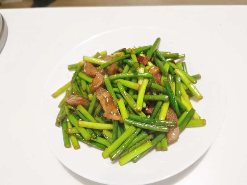 蒜薹炒腊肠